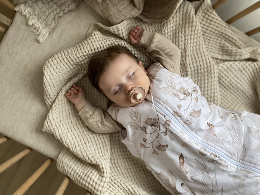 BabySteps Sac de dormit cu picioare bumbac muselina 1 Tog Light Boho S 1-3 ani