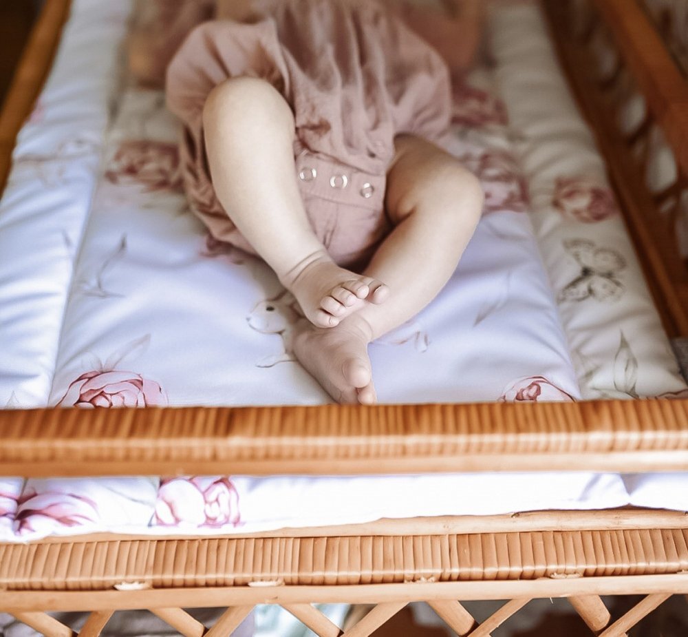 BabySteps Saltea pentru masa de infasat bebe impermeabila fata dubla Boho by