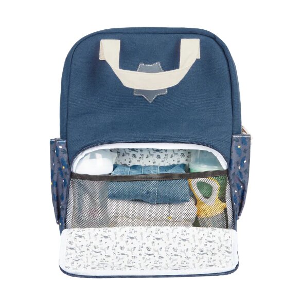 BADABULLE Geanta scutece tip rucsac Oasis
