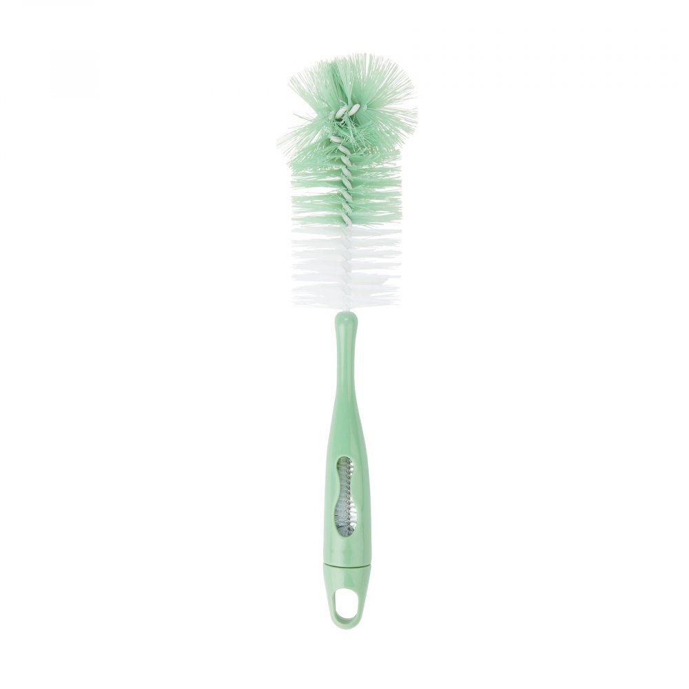 BADABULLE Perie de biberoane 2 in 1 verde