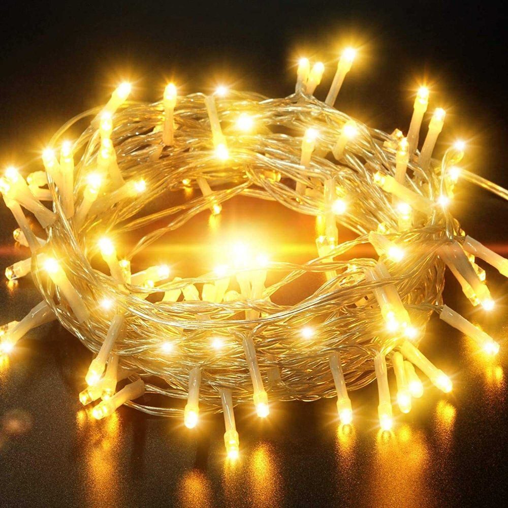 Bambinice Instalatie luminoasa LED 50 led-uri 5m alimentare baterii 3xAA