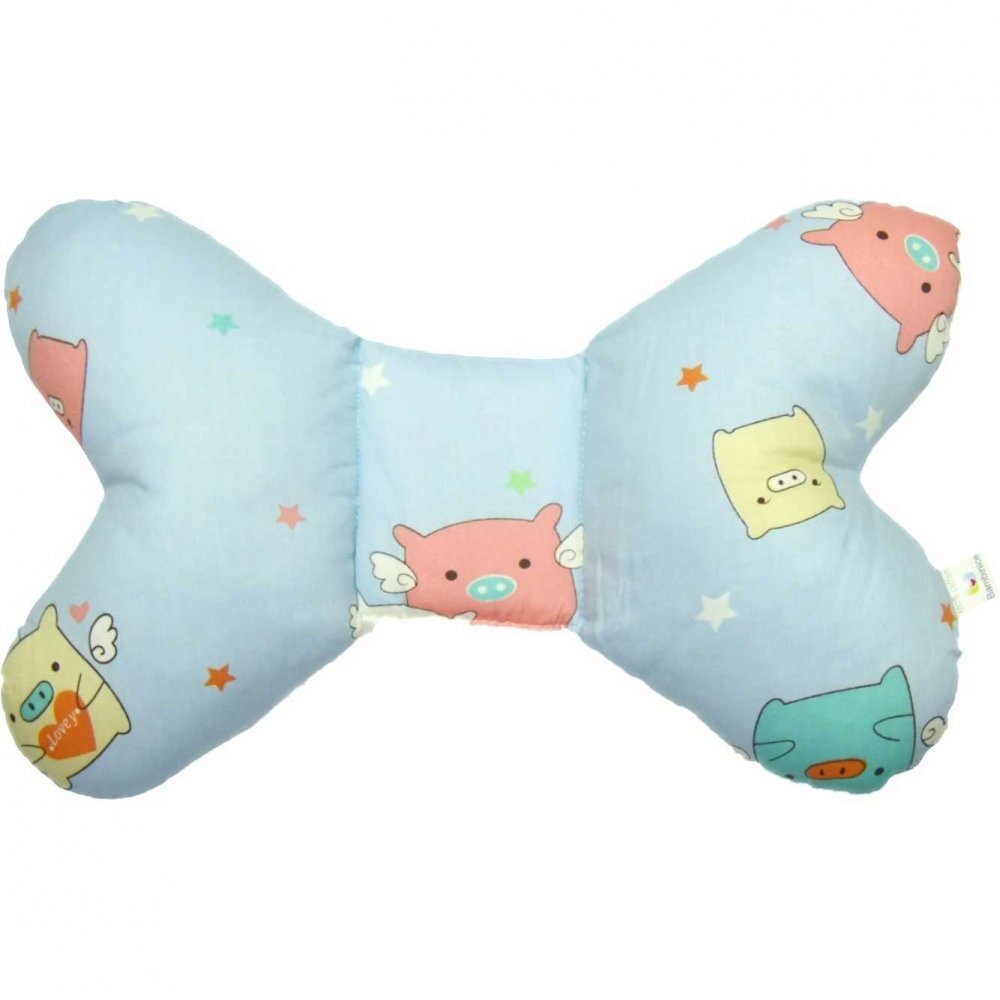 Bambinice Perna bebelusi Butterfly albastru-roz