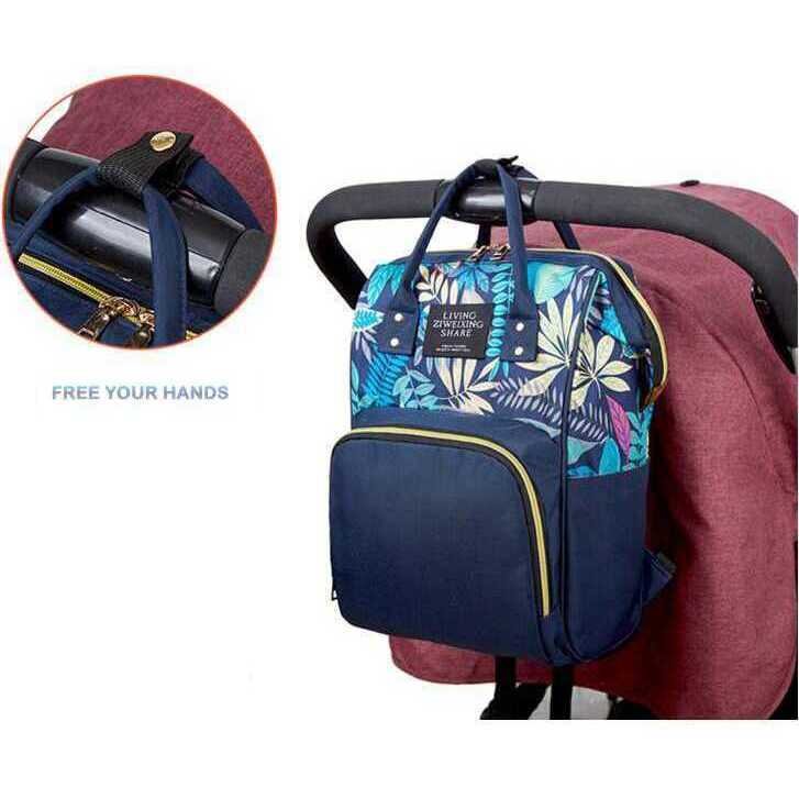Bambinice Rucsac multifunctional mamici Leaves Mov
