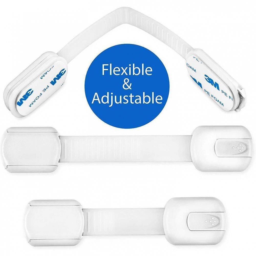 Bambinice Set 6 sisteme de siguranta multifunctionale reglabile 19 cm
