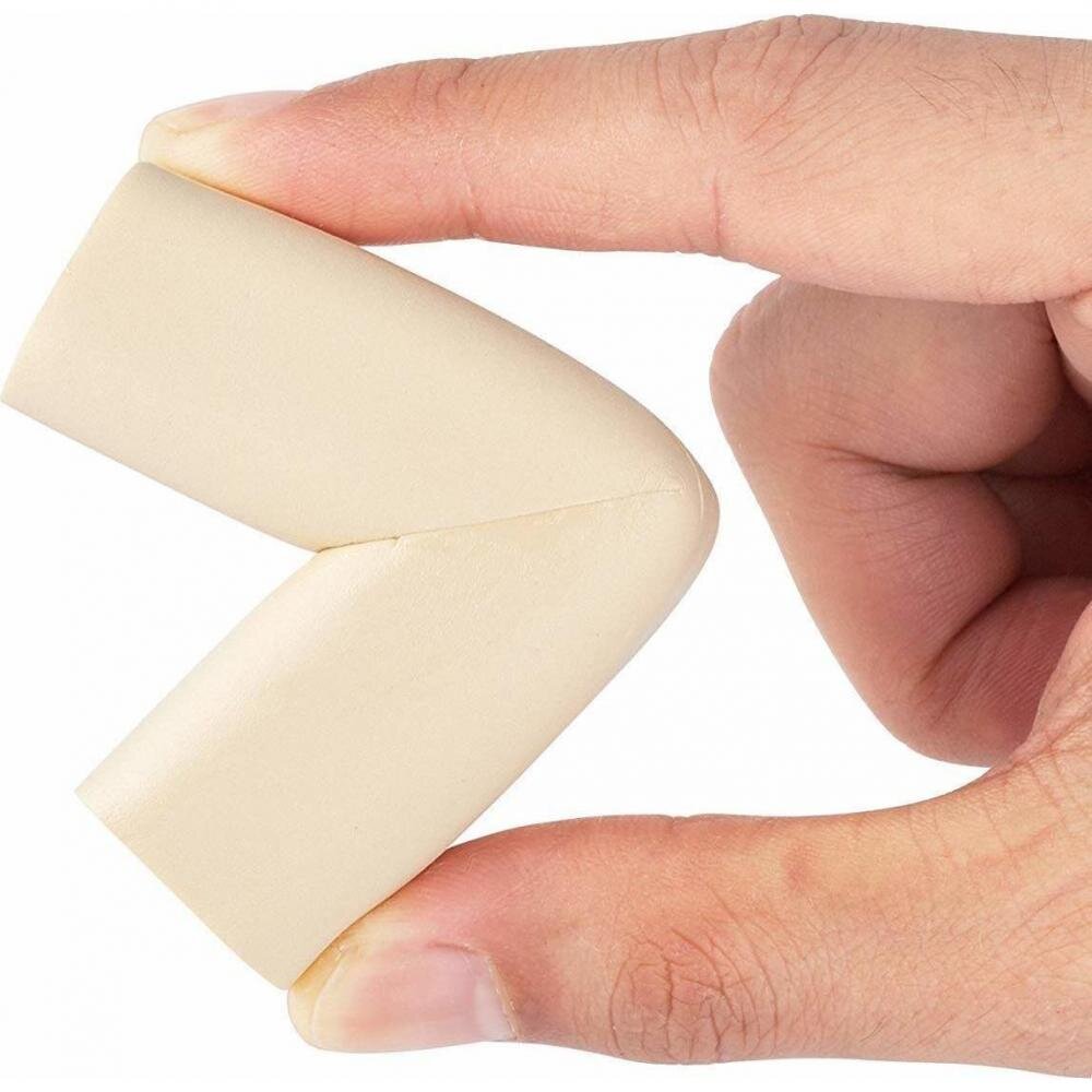 Bambinice Set rola protectie multifuntionala xxl de 6m si 8 aparatori moi pentru colturi bej