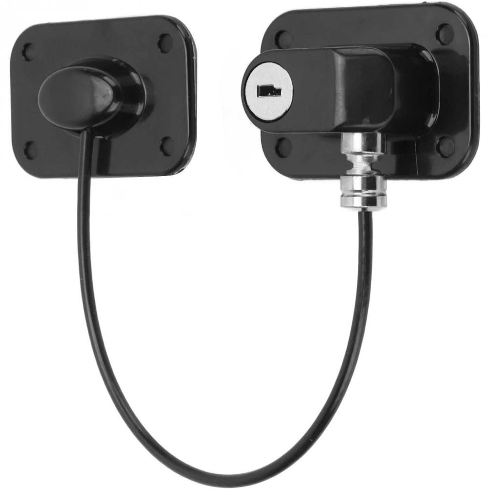 Bambinice Sistem siguranta pentru geam cu cheie 20 cm negru