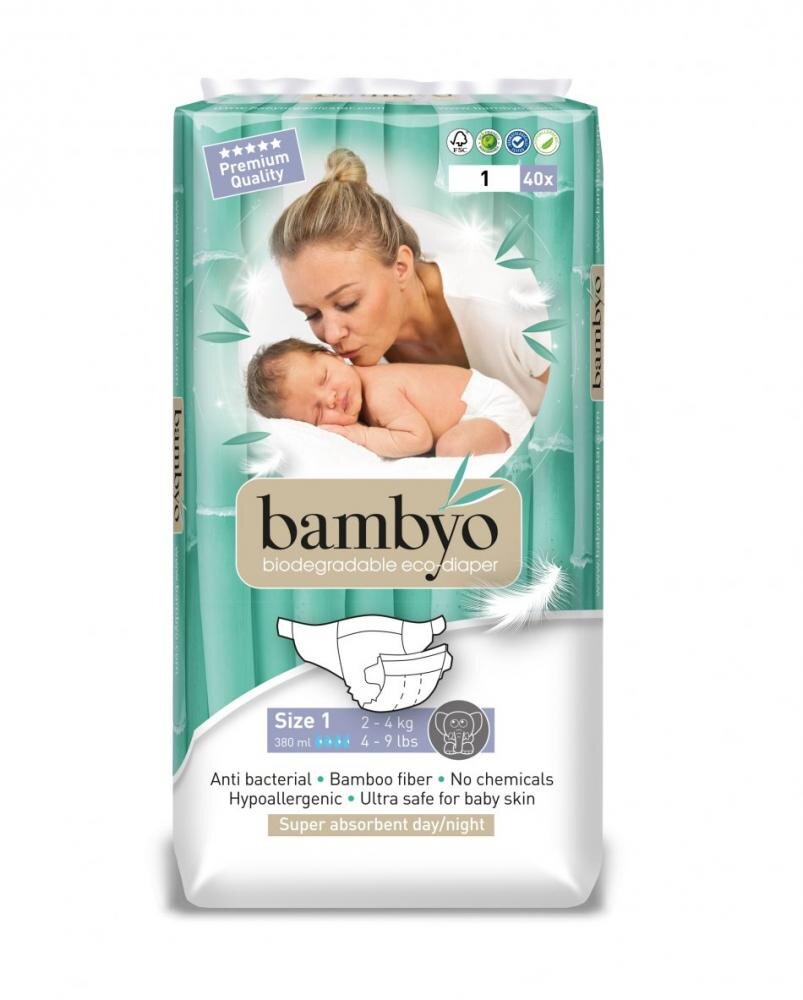 BAMBYO Scutece ecologice de unica folosinta nr 1
