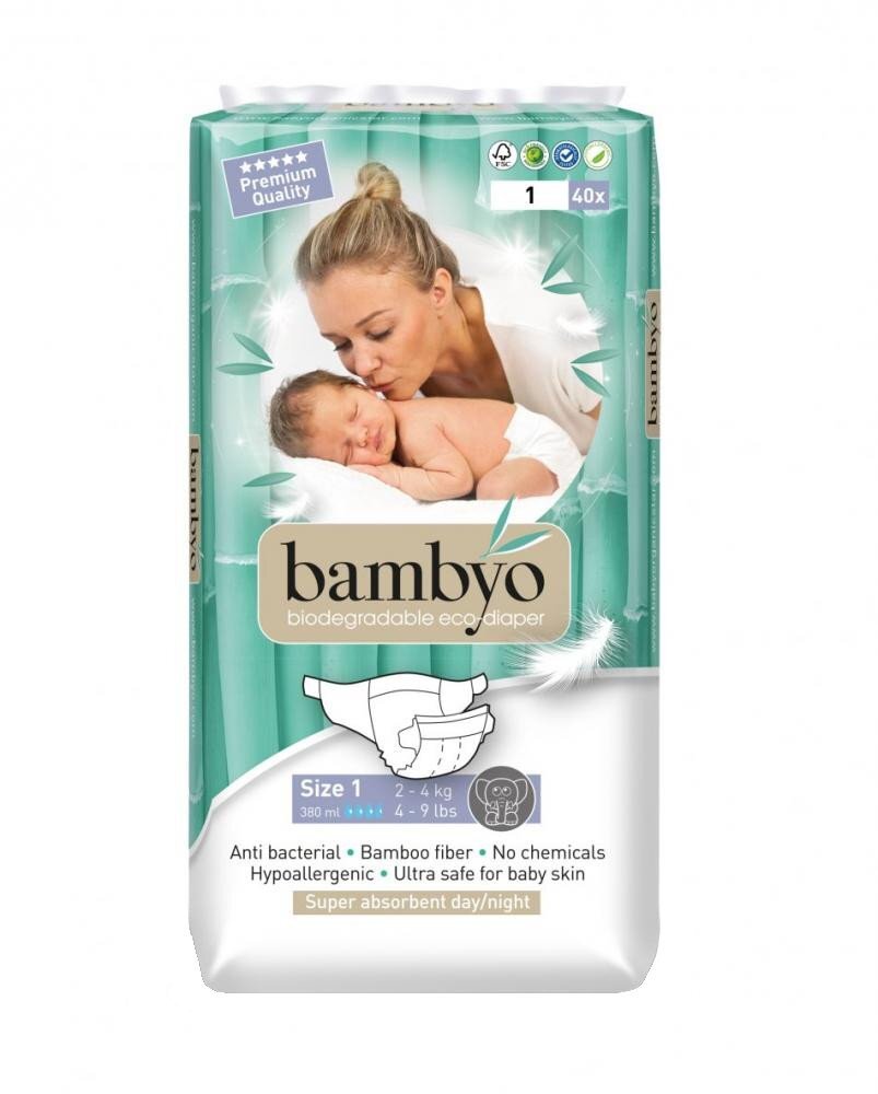 BAMBYO Scutece ecologice de unica folosinta nr 1
