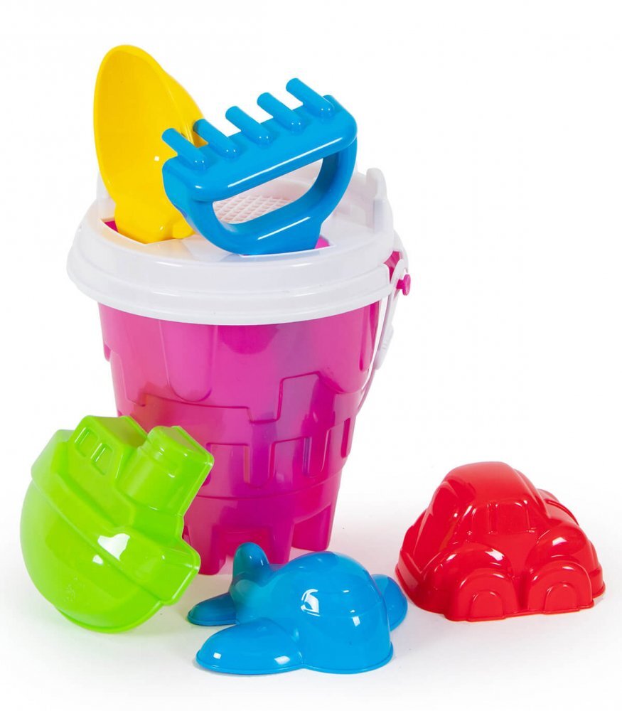 Bamsic Galetusa pentru nisip 18 cm cu 7 piese
