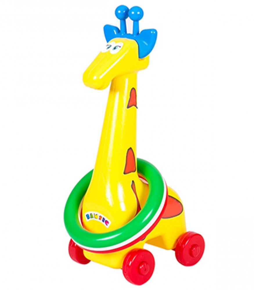 Bamsic Joc distractiv Girafa cu inele