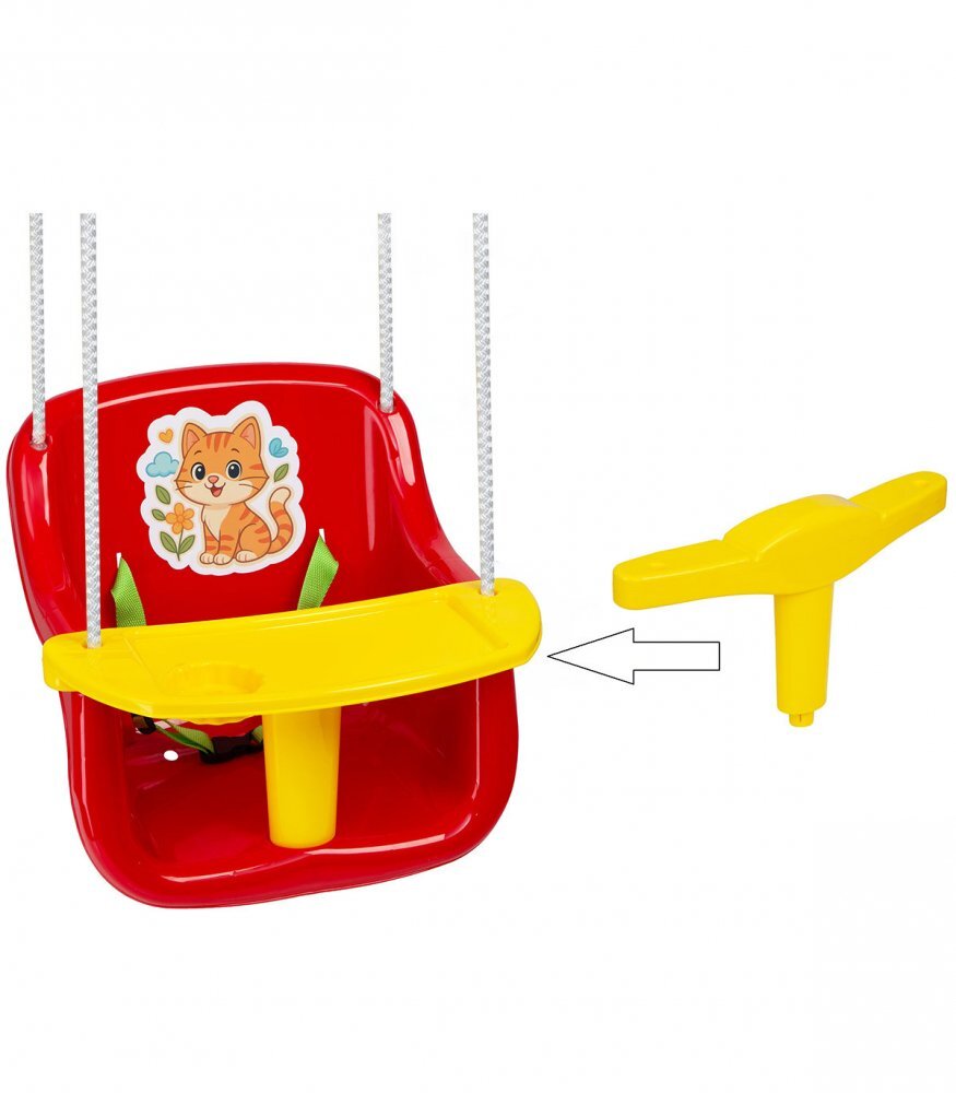 Bamsic Leagan 2 in 1 cu masuta pentru copii 36 x 32 x 40 cm