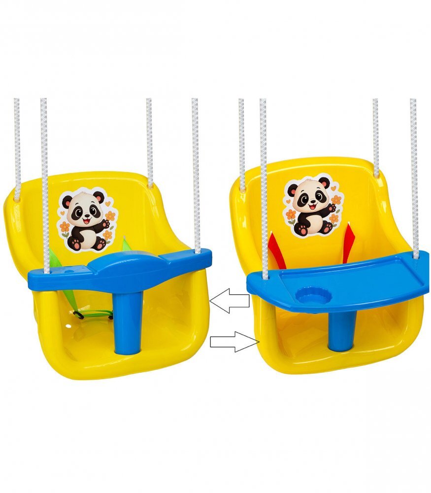 Bamsic Leagan 2 in 1 cu masuta pentru copii 36 x 32 x 40 cm