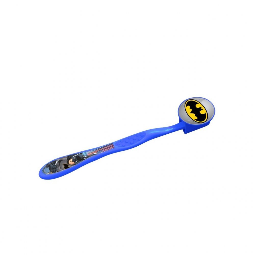 Batman Set ingrijire orala pentru calatorie Periuta cu capac pasta de dinti 75 ml pahar si borseta pentru baieti