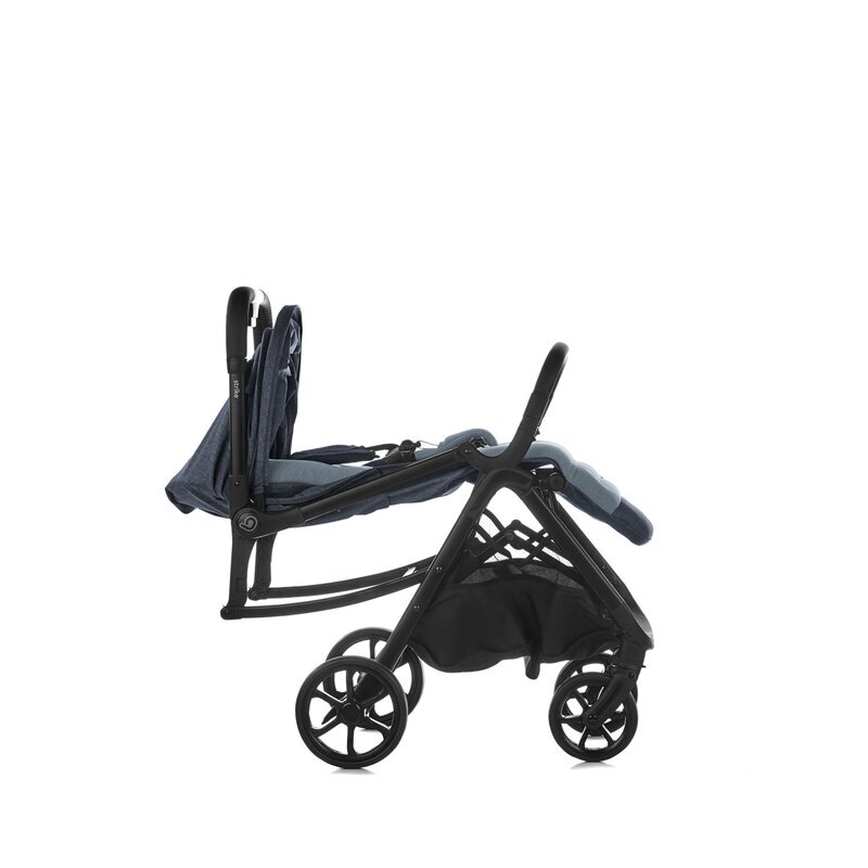 BE COOL Carucior sport Strike Be Azure cu pliere automata roti cu suspensii spatar reglabil