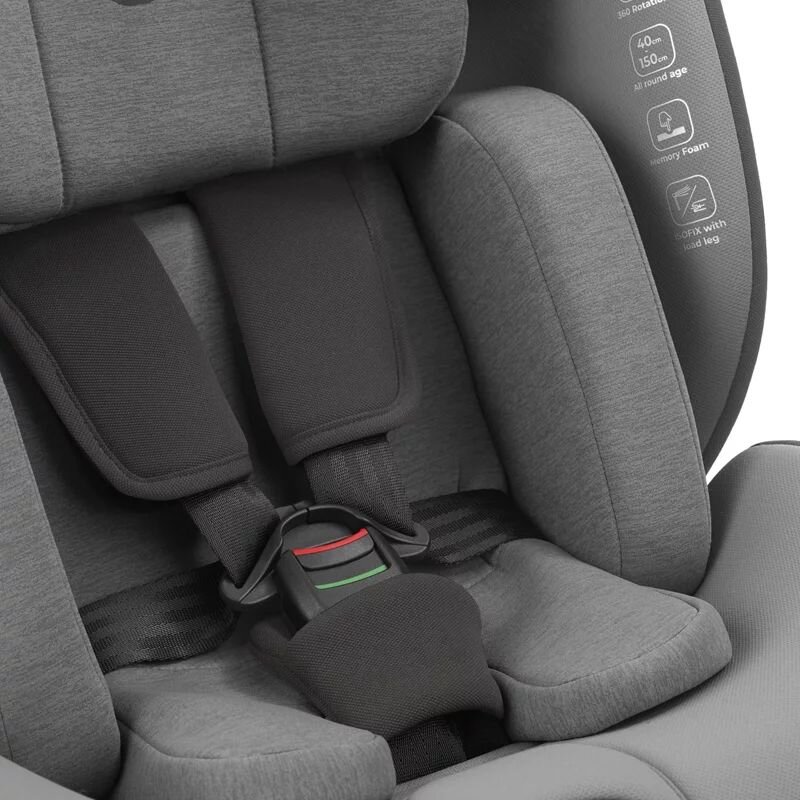 BE COOL Scaun auto cu isofix Nitro Be Night i-Size rotire 360 grade 40-150 cm 0-36 kg picior de sustinere