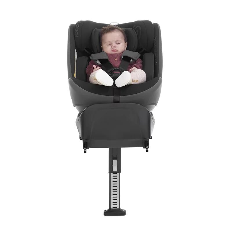 BE COOL Scaun auto cu isofix Nitro Be Smoke i-Size rotire 360 grade 40-150 cm 0-36 kg picior de sustinere