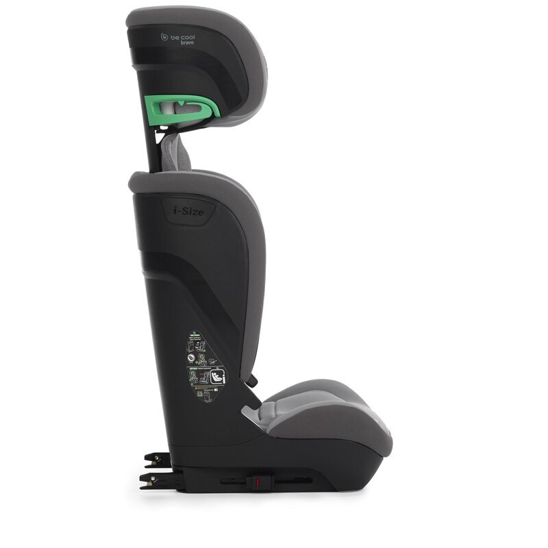 BE COOL Scaun auto pentru copii Bravo Be Night I-Size 100-150 cm 4-12 ani cu isofix inclinare anatomica conform cu standardul european de securitate ECE R129