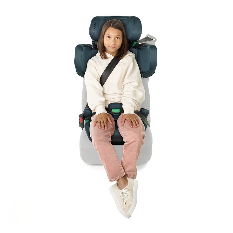 BE COOL Scaun auto pentru copii Foldy Antracit I-Size sistem isofix pliabil 100-150 cm 4-12 ani ECE R129