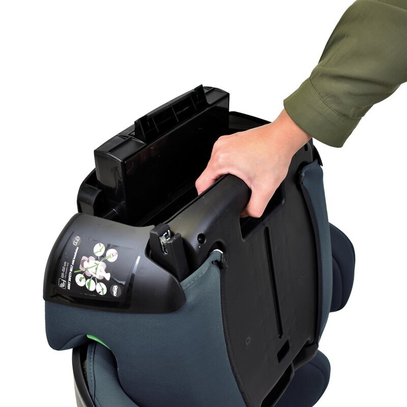 BE COOL Scaun auto pentru copii Foldy Antracit I-Size sistem isofix pliabil 100-150 cm 4-12 ani ECE R129