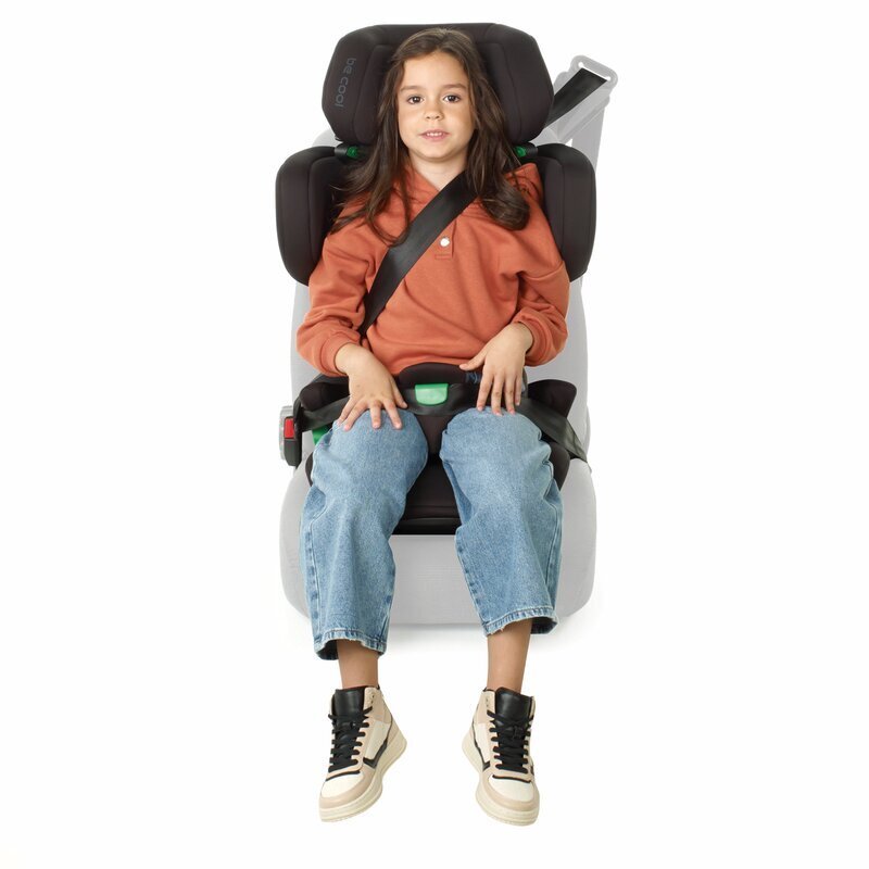BE COOL Scaun auto pentru copii Foldy Antracit I-Size sistem isofix pliabil 100-150 cm 4-12 ani ECE R129