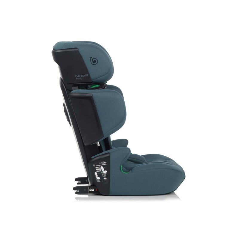 BE COOL Scaun auto pentru copii Foldy Be Petrol I-Size Cu sistem isofix Pliabil 100-150 cm 4-12 ani ECE R129