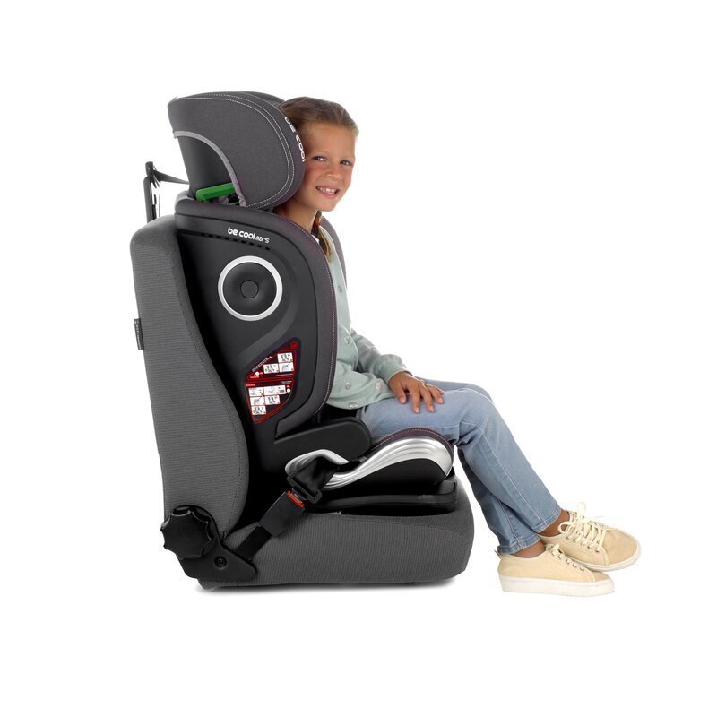 BE COOL Scaun auto pentru copii Mars Be Night I-Size 100-150 cm 4-12 ani cu isofix Protectie la impact lateral SPS tetiera reglabila conform cu standardul european de securitate ECE R129