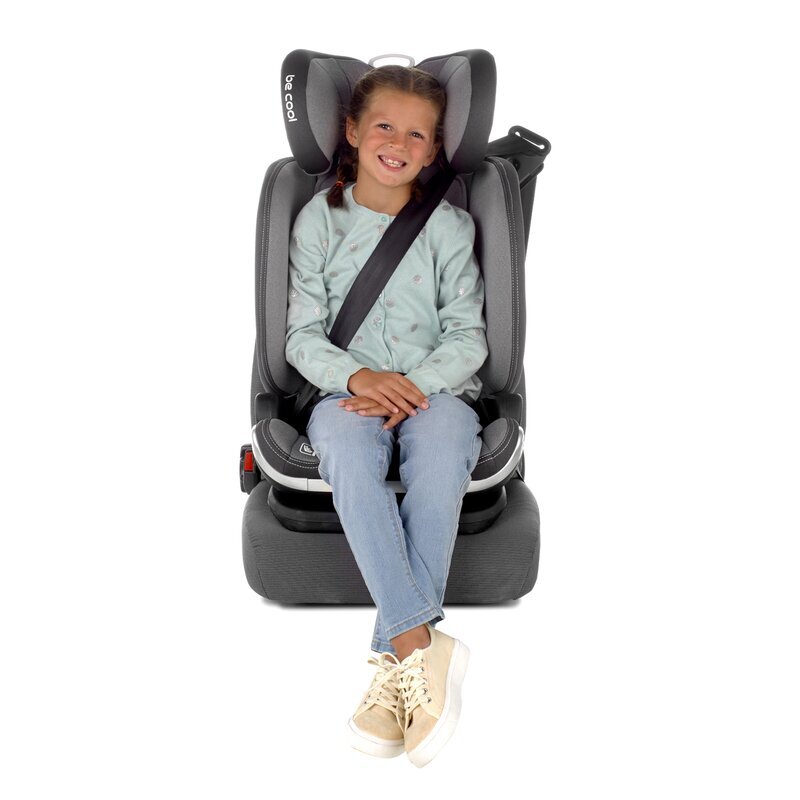 BE COOL Scaun auto pentru copii Mars Dark I-Size 100-150 cm cu isofix spatar reglabil SPS tetiera ajustabila standard ECE R129