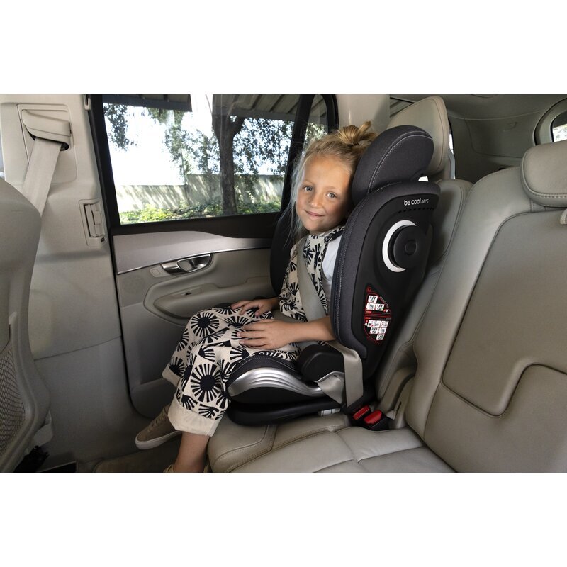 BE COOL Scaun auto pentru copii Mars Dark I-Size 100-150 cm cu isofix spatar reglabil SPS tetiera ajustabila standard ECE R129