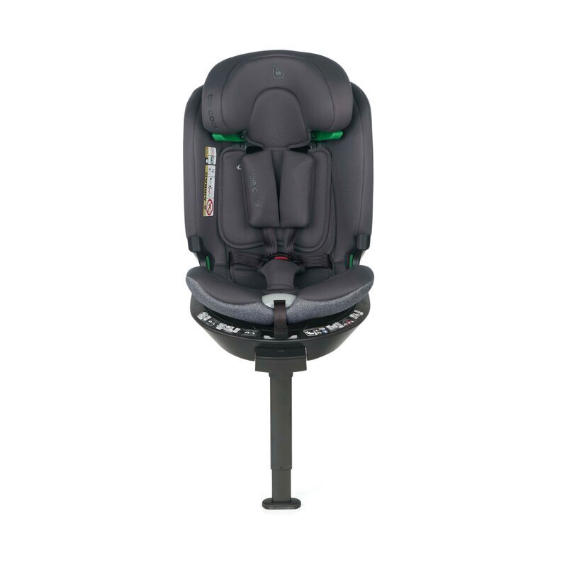 BE COOL Scaun auto Wagon Be Antracita I-Size Rotire 360 grade 40-150 cm 0-36 kg Isofix si picior stabilizator protectie laterala de siguranta Conform cu standardul ECE R129