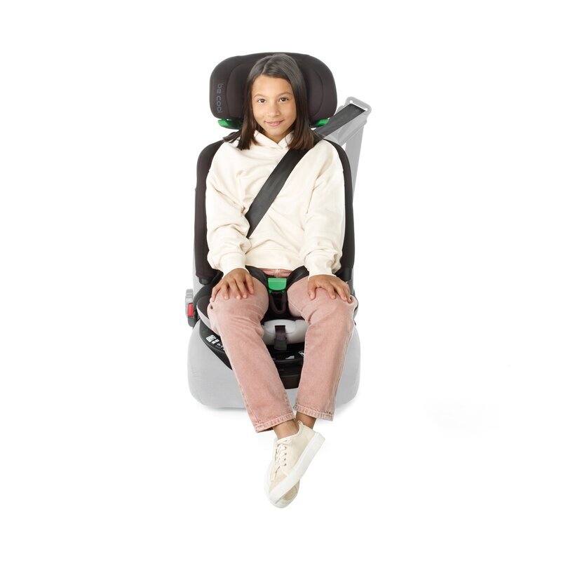 BE COOL Scaun auto Wagon Be Antracita I-Size Rotire 360 grade 40-150 cm 0-36 kg Isofix si picior stabilizator protectie laterala de siguranta Conform cu standardul ECE R129