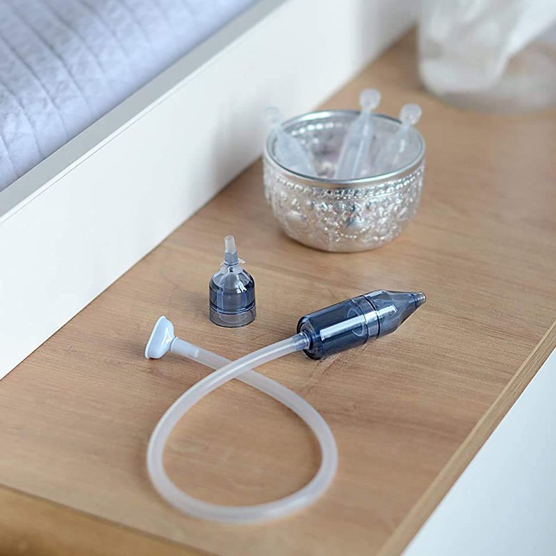 BEABA Aspirator nazal manual Minidoo blue