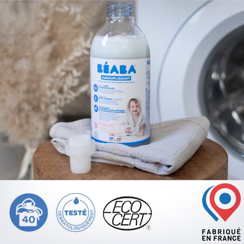 BEABA Balsam de rufe flori de mar 1 L40 spalari Certificat Ecocert