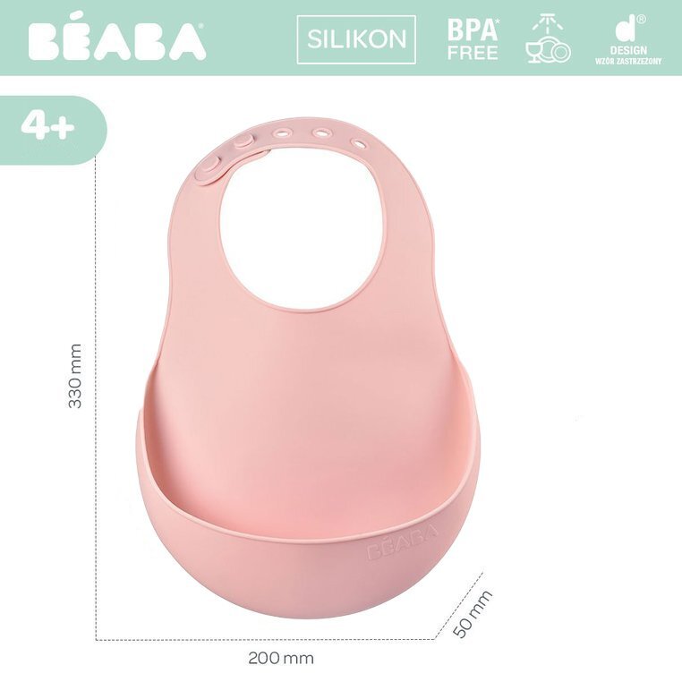 BEABA Baveta silicon Old Pink