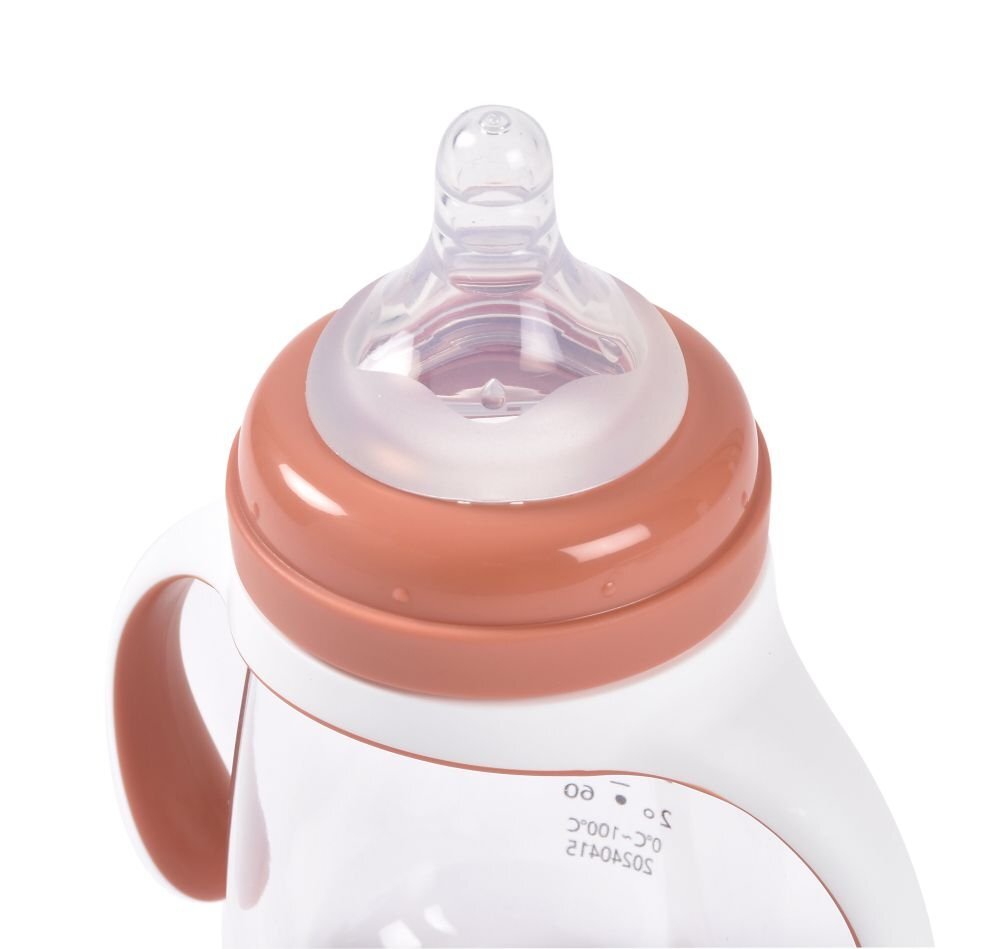 BEABA Biberon de invatare 2 in 1 din tritan 210 ml Terracotta