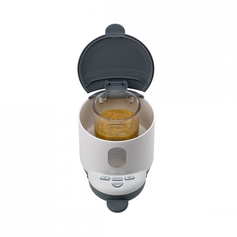 BEABA BibExpresso White Grey