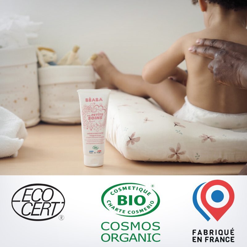 BEABA Crema hidratanta pentru bebelusi 100 ml Certificat Organic