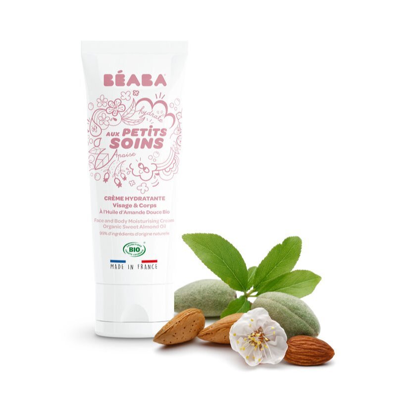 BEABA Crema hidratanta pentru bebelusi 100 ml Certificat Organic