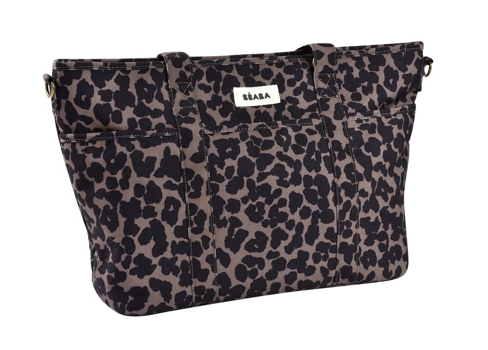 BEABA Geanta de bebe Madrid XXL Leopard