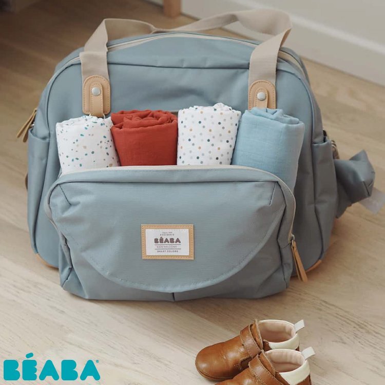 BEABA Geanta de infasat Geneva II Sage Green