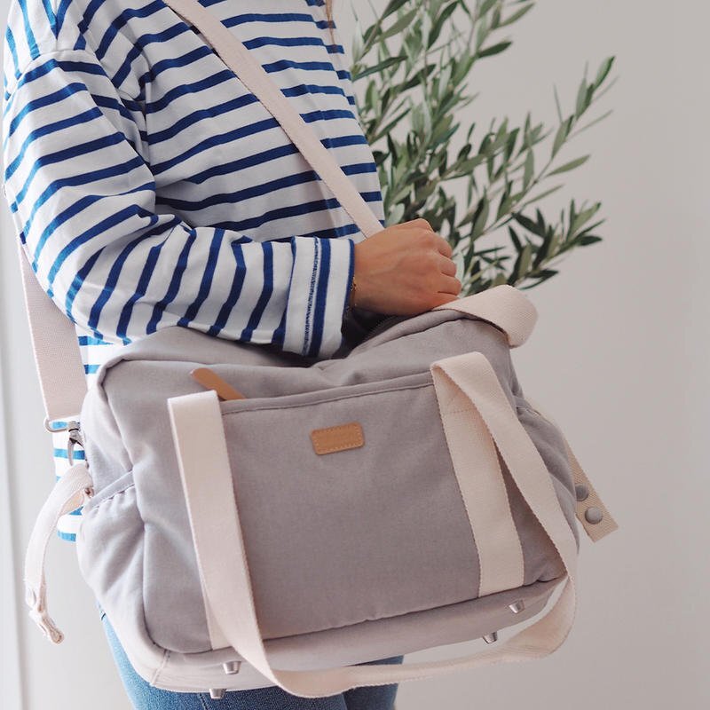BEABA Geanta de infasat Paris Pearl Grey
