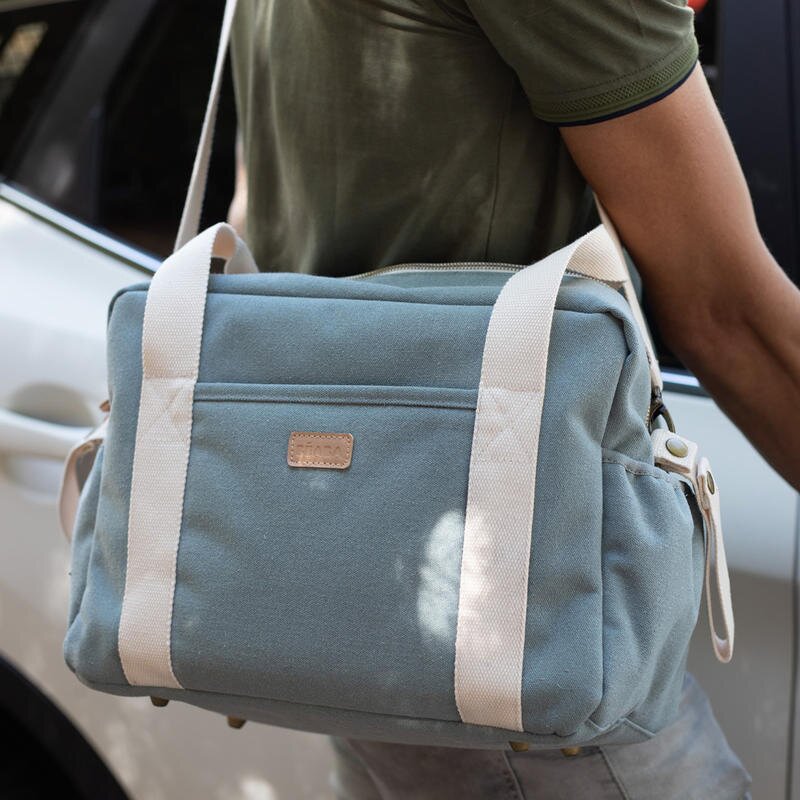 BEABA Geanta de infasat Paris Sage Green