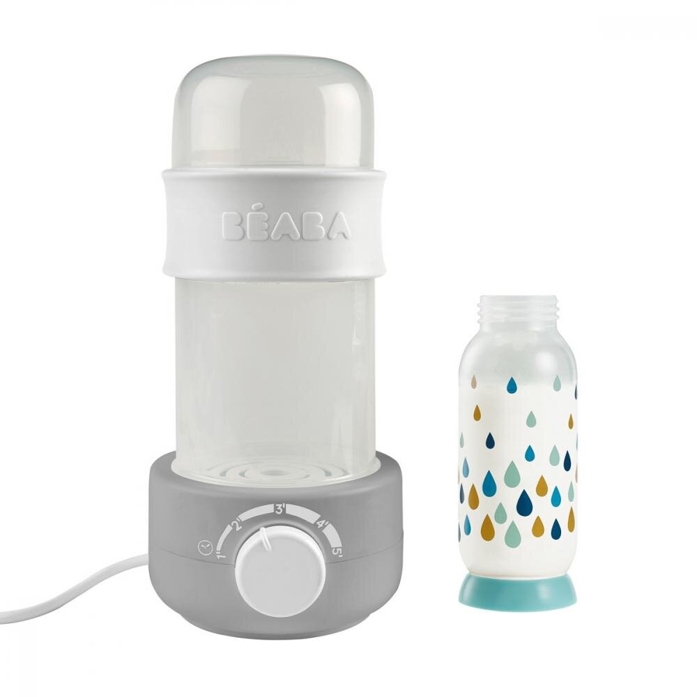 BEABA Incalzitor biberoane si sterilizator Baby Milk Secong Gri