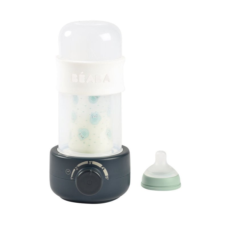 BEABA Incalzitor biberoane si sterilizator BabyMilk Second Night Blue