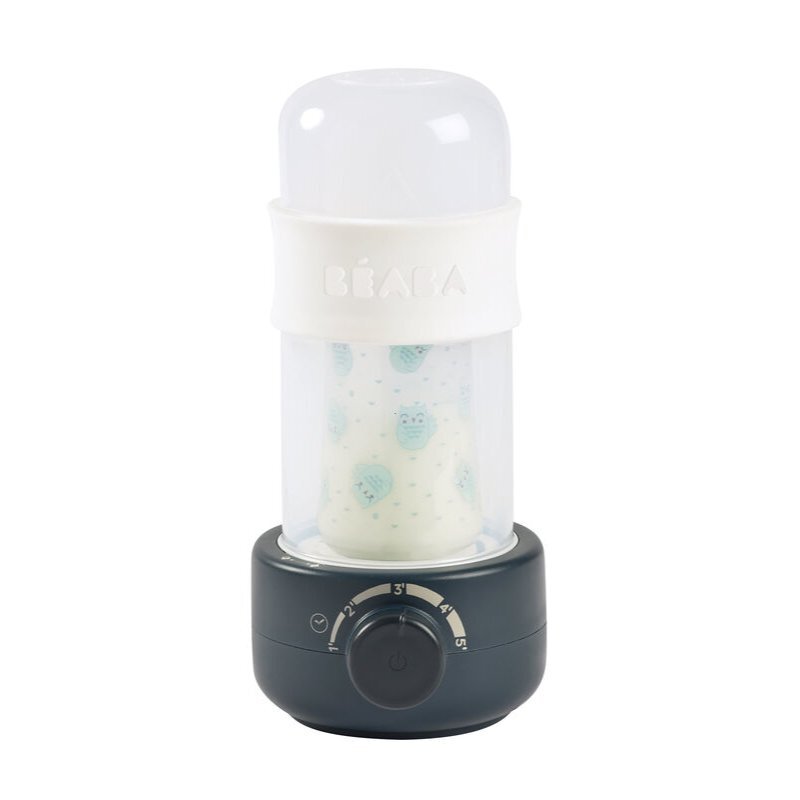 BEABA Incalzitor biberoane si sterilizator BabyMilk Second Night Blue