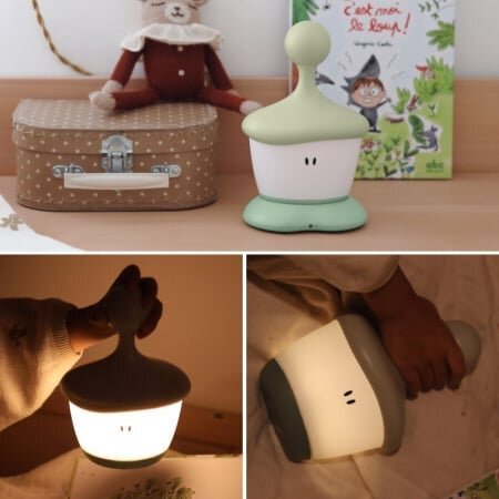 BEABA Lampa de veghe Pixie Stick sage green