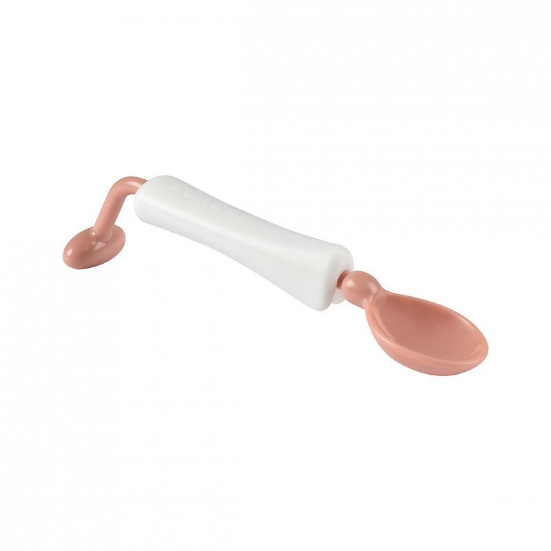 BEABA Lingurita rotativa 360 Old Pink
