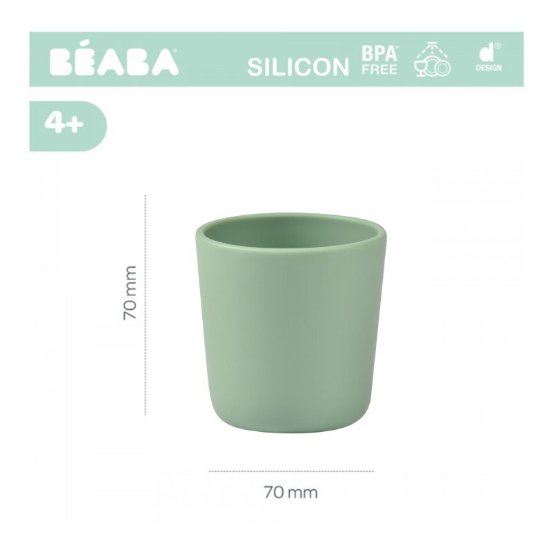 BEABA Pahar silicon Sage Green