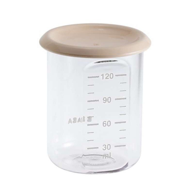 BEABA Recipient ermetic din Tritan 120ml Nude