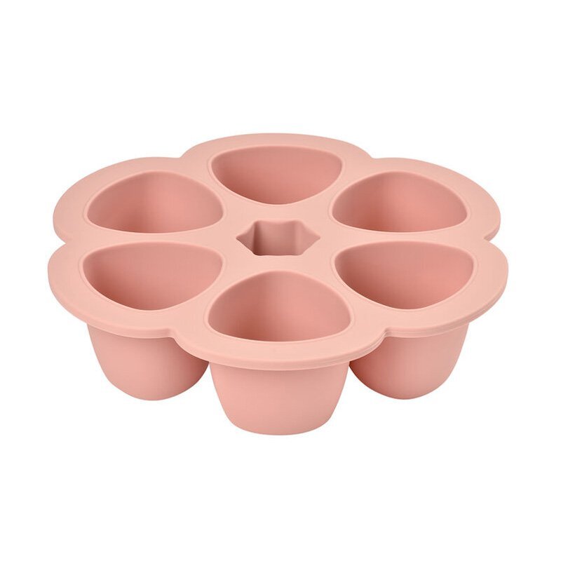 BEABA Recipient ermetic silicon multiportii 6x90 ml Old Pink