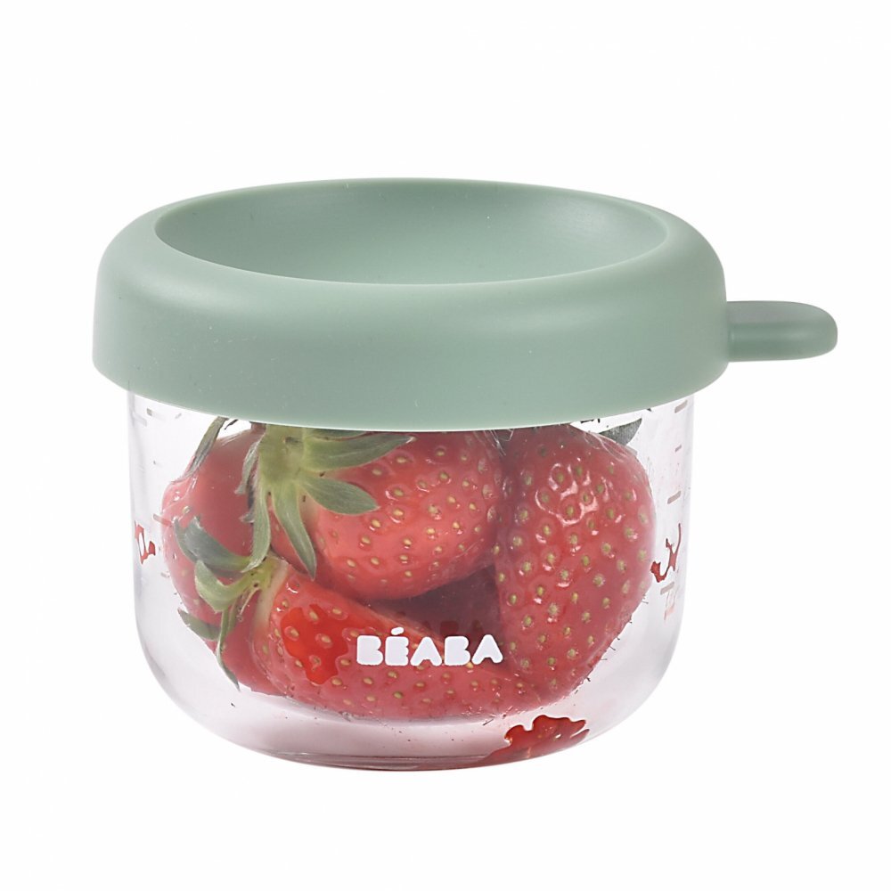 BEABA Recipient ermetic sticla 150 ml Sage Green